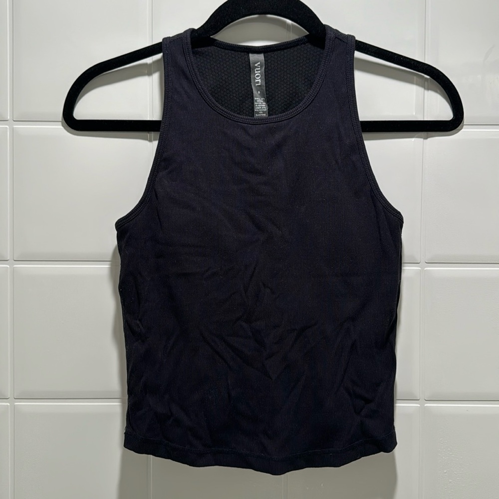 Vuori Mudra Plyo Tank in Black